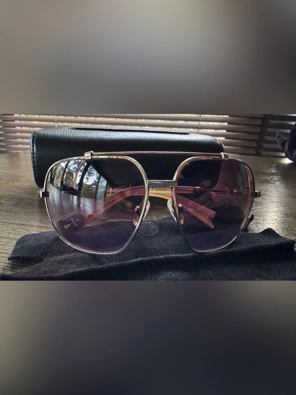 Chrome Hearts Quickie Sunglasses - READ DESCRIPTION